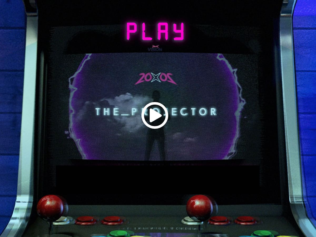 Play The Projector Button
